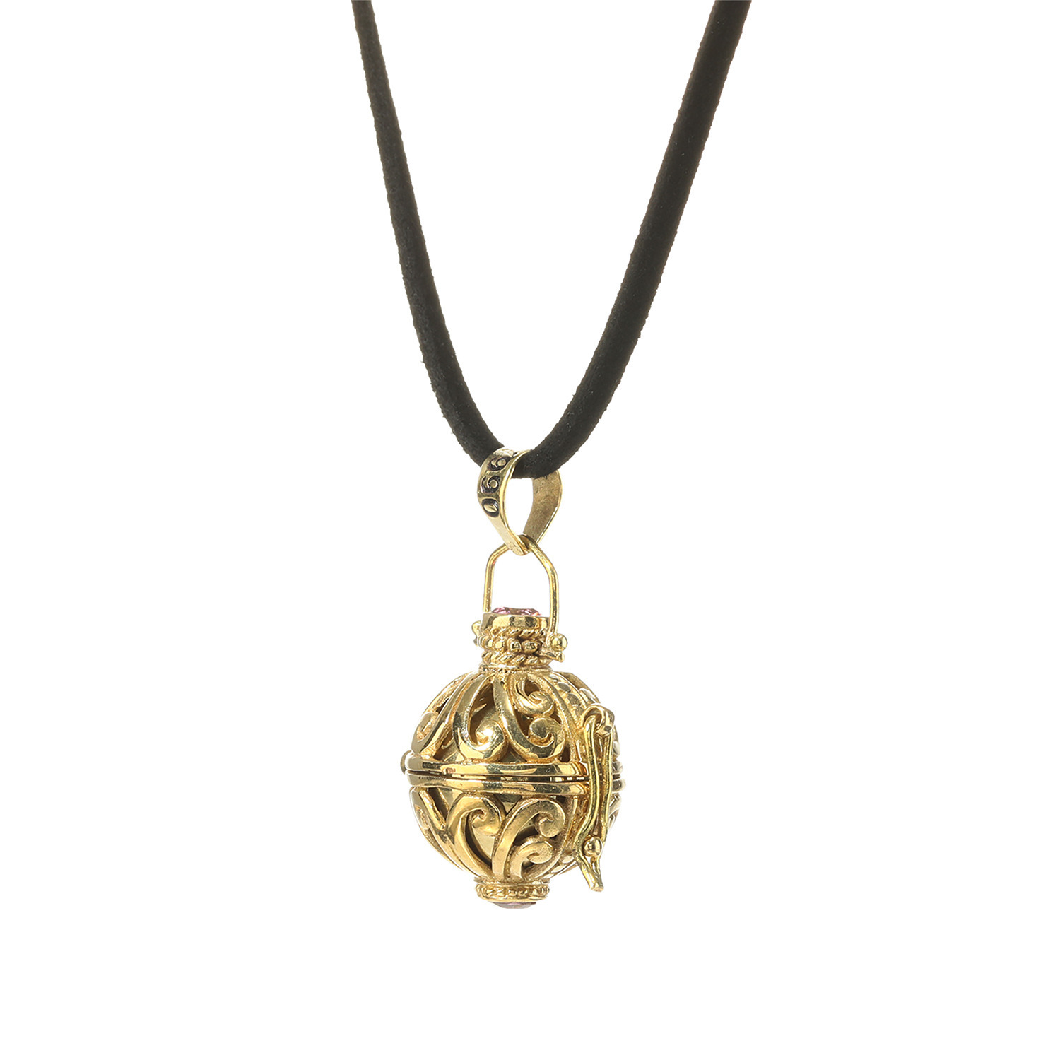 祝！２０周年記念 ガムランボール ペンダントトップ ＜奇跡＞の象徴 〜金財・成功・良縁結び〜