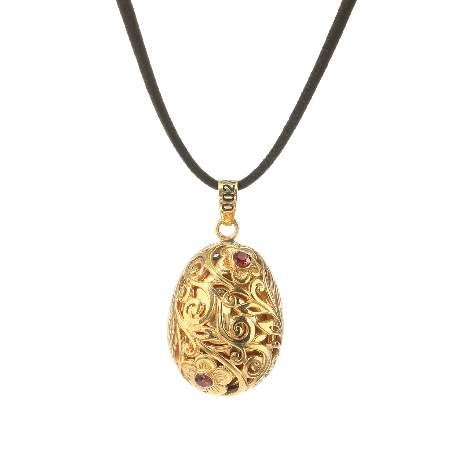 祝！２０周年記念 ガムランボール ペンダントトップ ＜金財満開＞の象徴 〜財脈・資産・浄化〜