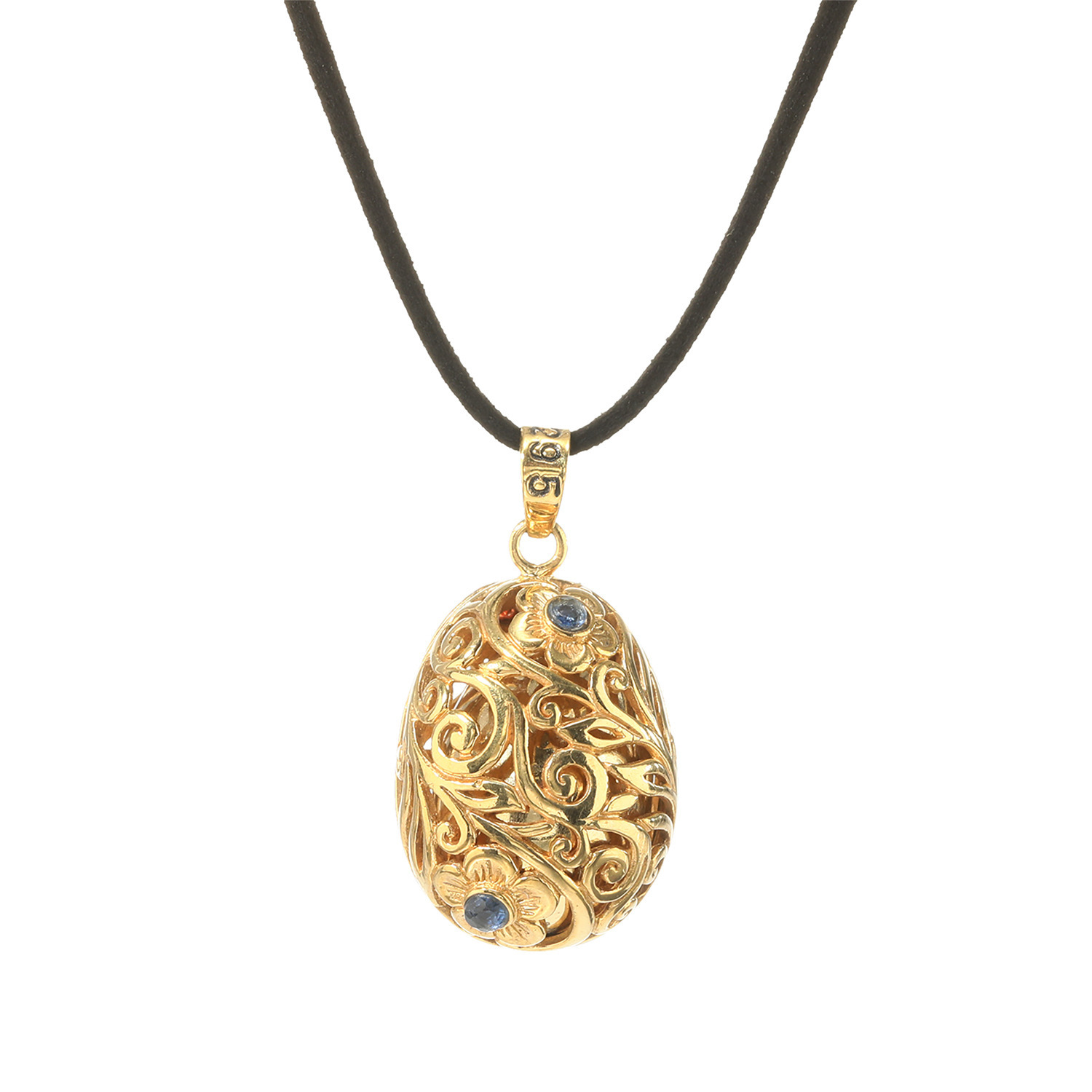 祝！２０周年記念 ガムランボール ペンダントトップ ＜金財満開＞の象徴 〜財脈・資産・浄化〜