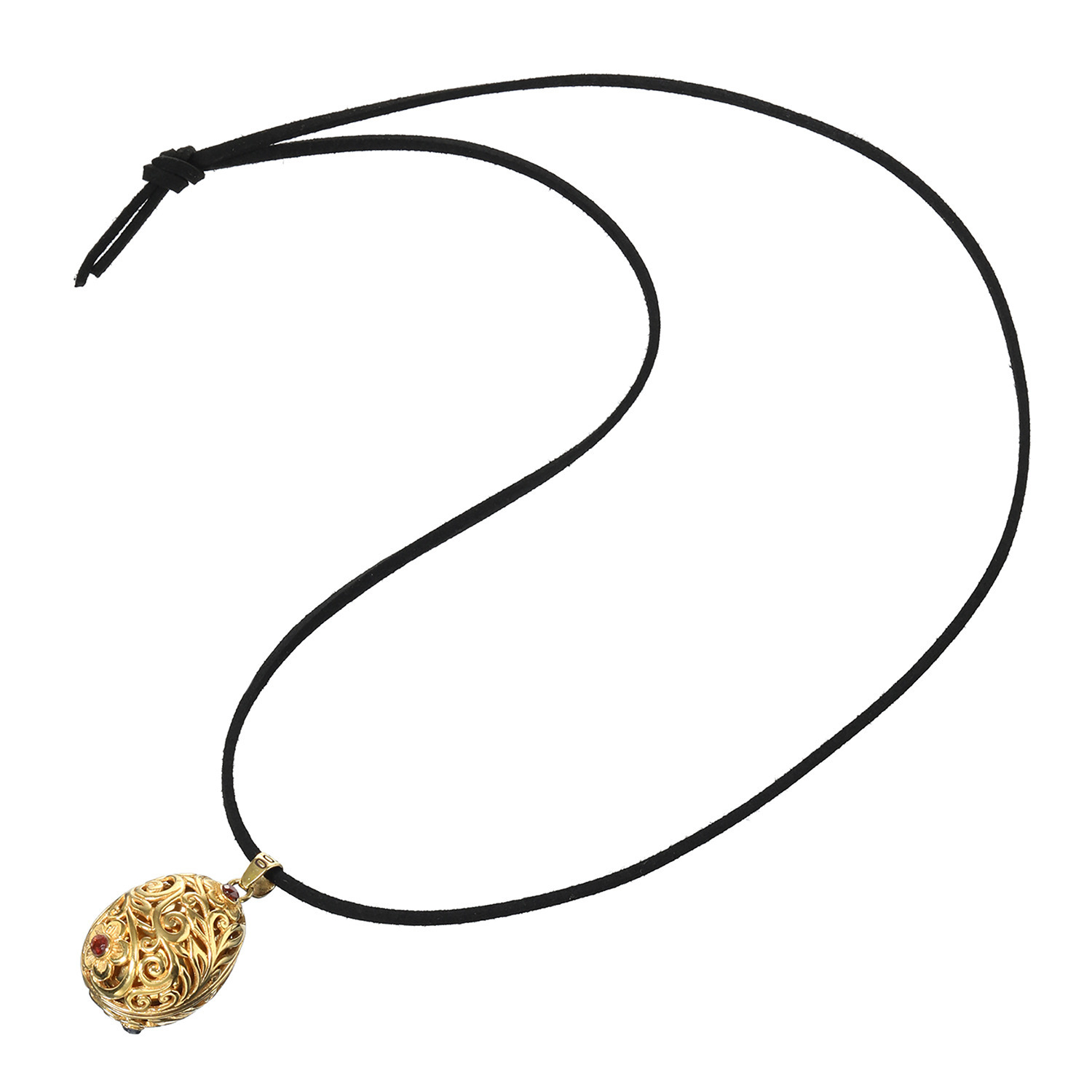 祝！２０周年記念 ガムランボール ペンダントトップ ＜金財満開＞の象徴 〜財脈・資産・浄化〜