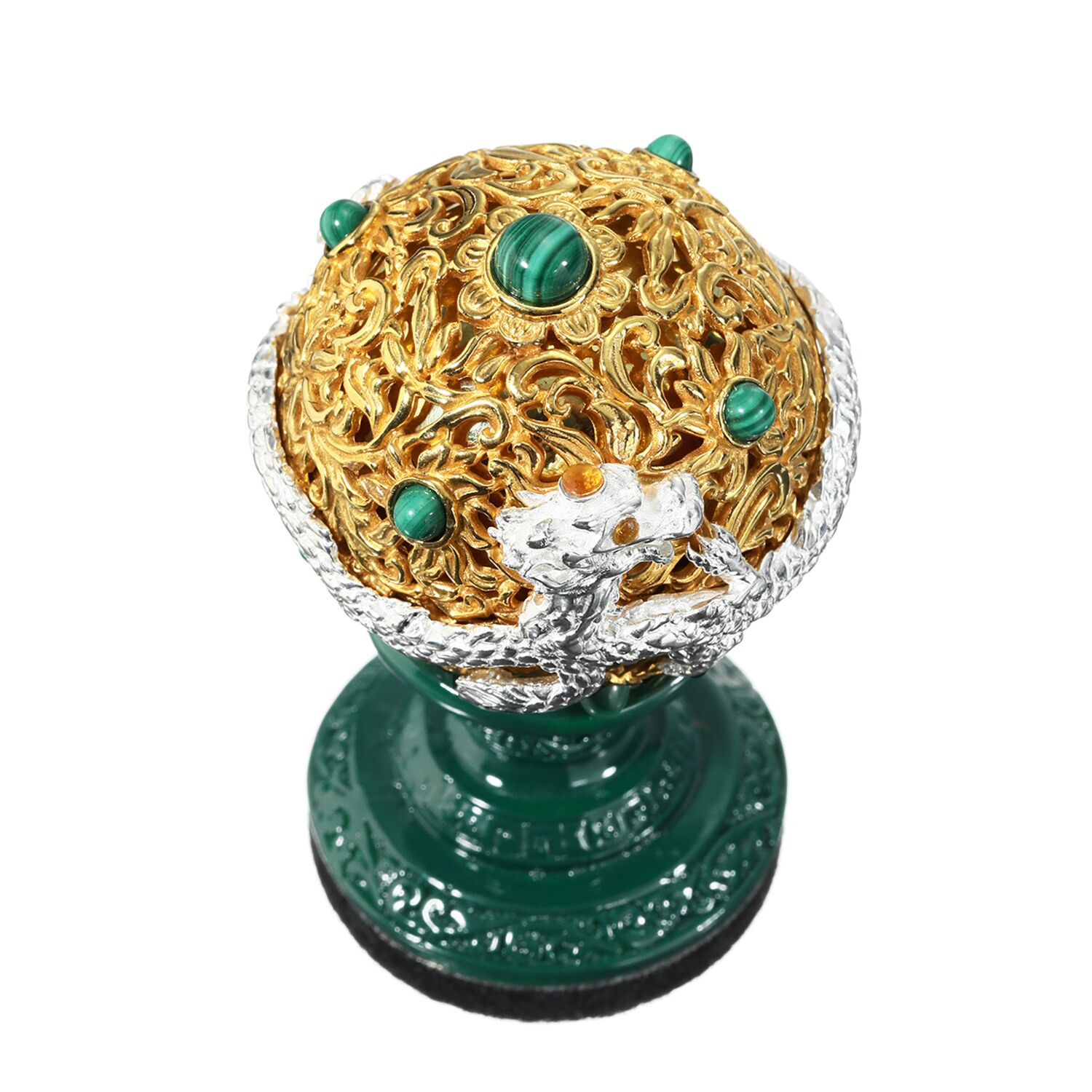 祝！２０周年記念 ホームガムランボール ＜金脈の龍神＞の象徴 〜大金財・健康・ 家運・守護邪破〜