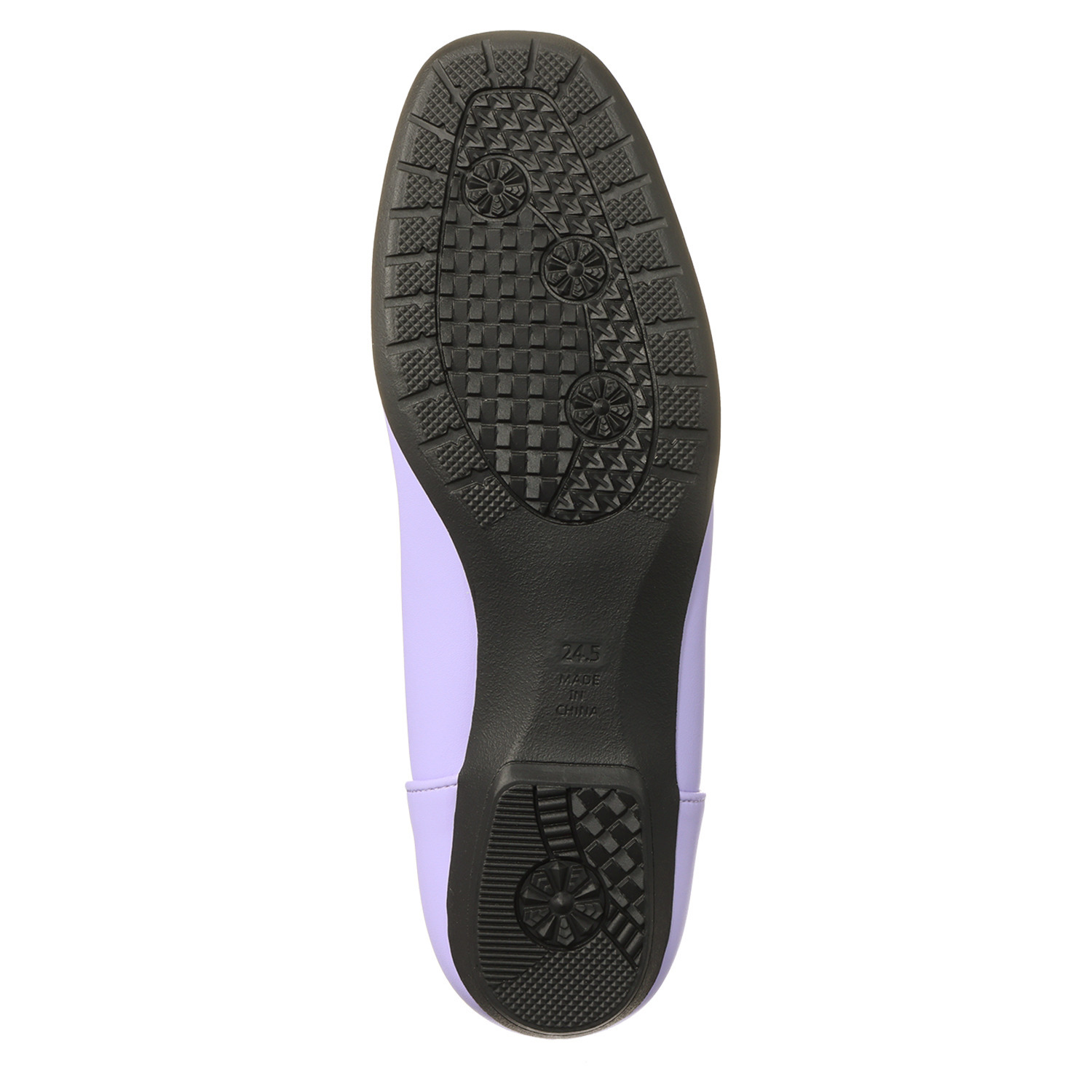 アルファキュービック 靴のマエストロ監修 軽量　ゆったり ストレッチリボンパンプス