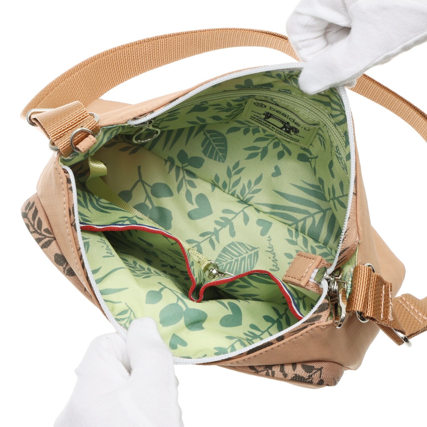 ビサイユ ２０周年アニバーサリー はっ水 “ボタニカーラ” ショルダーポシェット ＜財布機能付＞