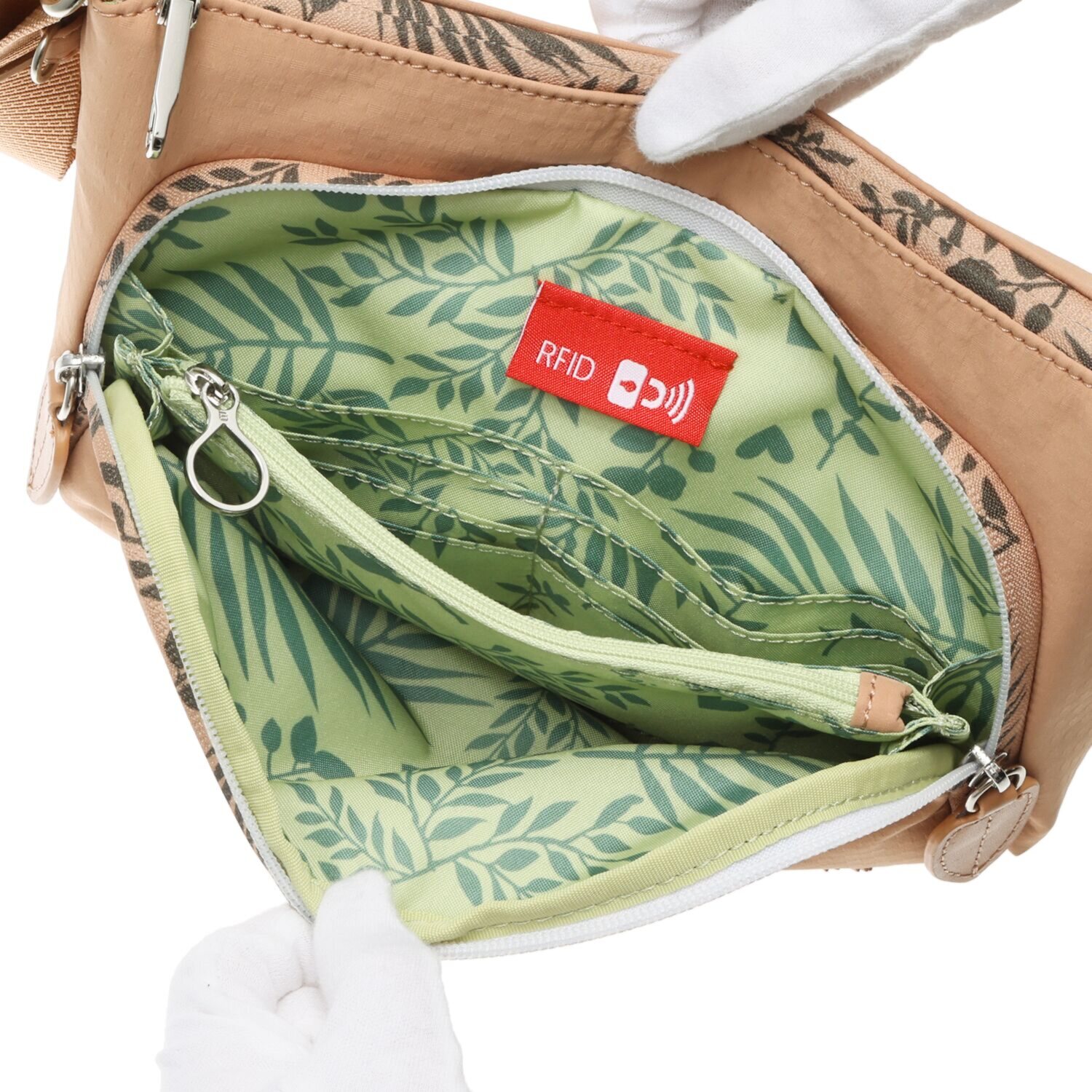 ビサイユ ２０周年アニバーサリー はっ水 “ボタニカーラ” ショルダーポシェット ＜財布機能付＞