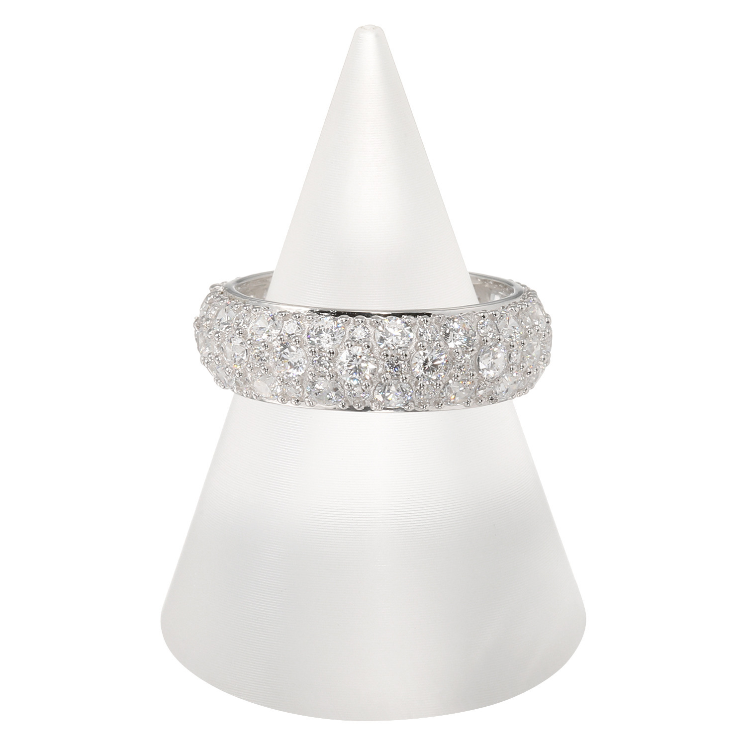 ブリランテステッラ シルバー ＣＺ リズミカルフルエタニティ パヴェリング