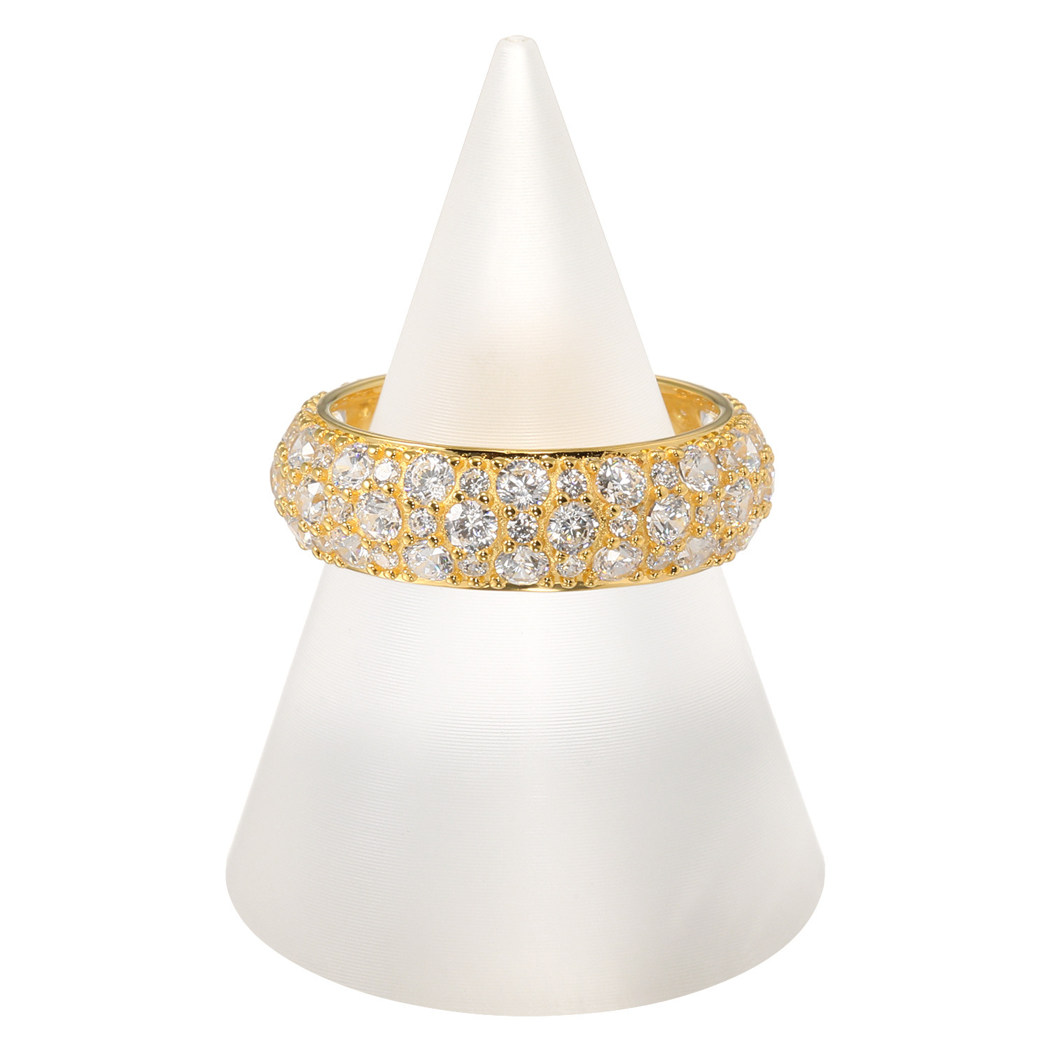 ブリランテステッラ シルバー ＣＺ リズミカルフルエタニティ パヴェリング