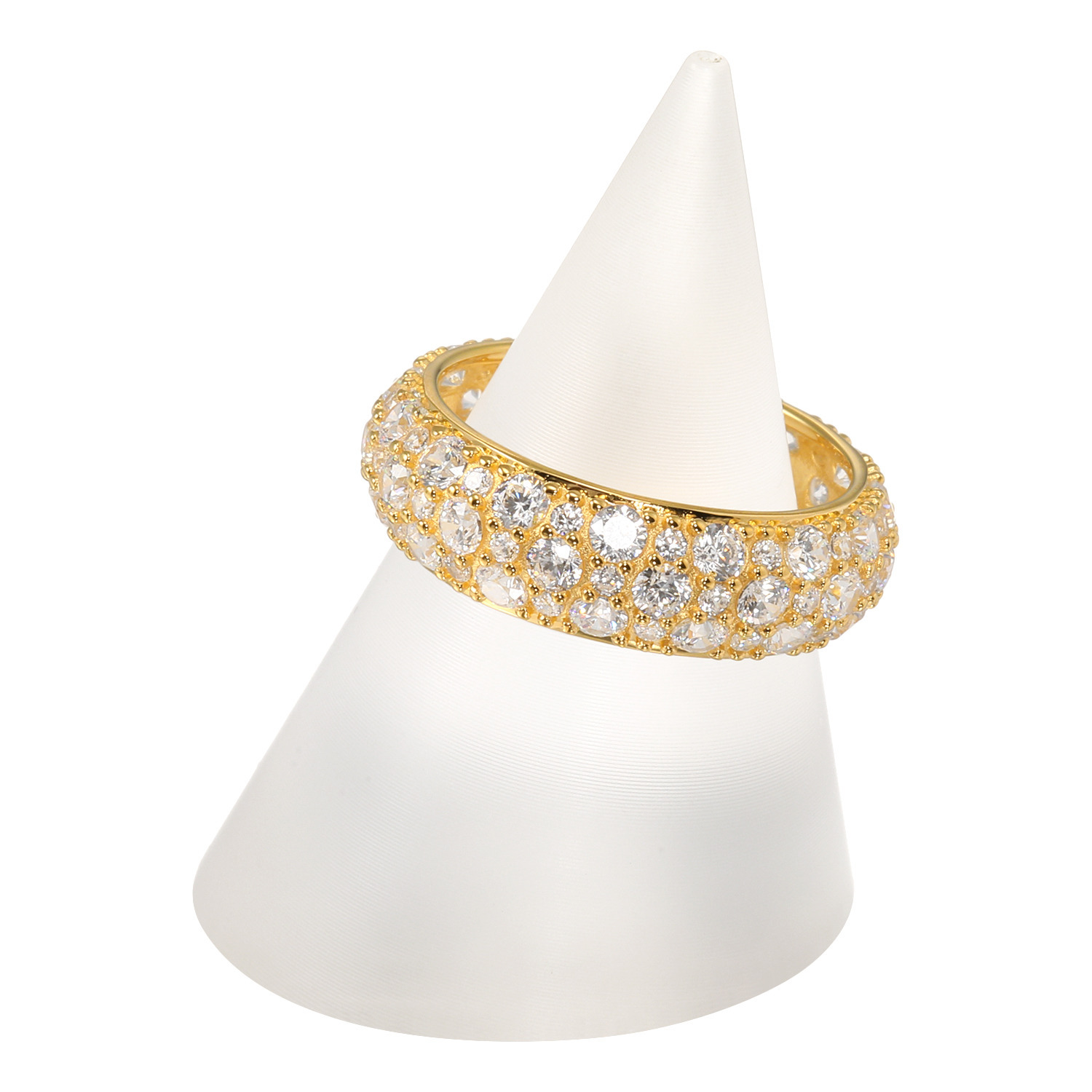 ブリランテステッラ シルバー ＣＺ リズミカルフルエタニティ パヴェリング