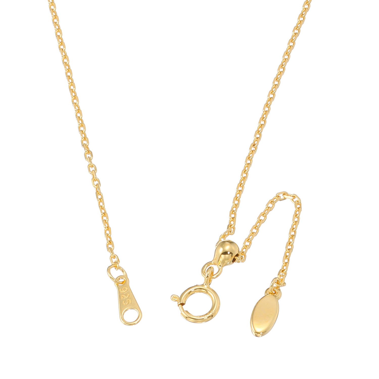 ブリランテステッラ シルバー ＣＺ トリカラー スパイラルライン ネックレス