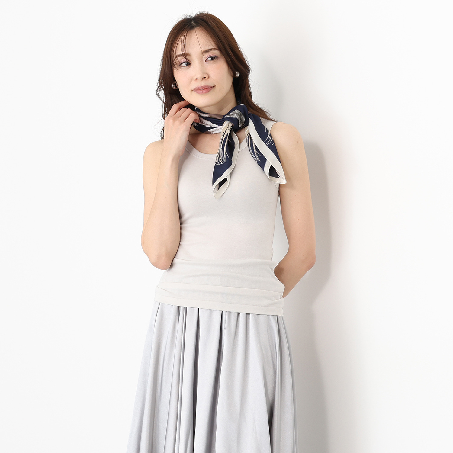 エイガールズ ＬＯＴＵＳシリーズ スビン綿混 マシュふわ（Ｒ） タンクトップ