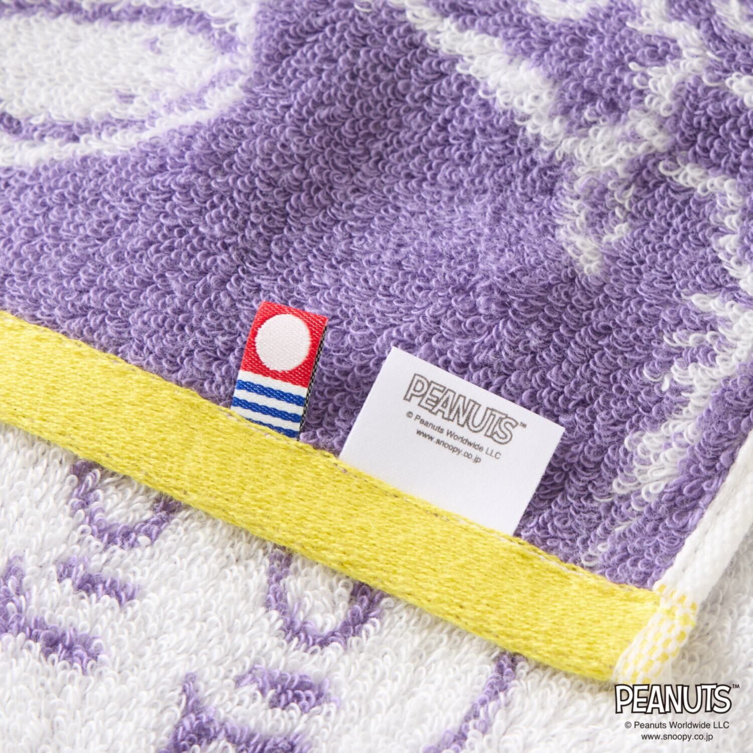 スヌーピー 今治タオル２枚組 （ウォッシュタオル・ フェイスタオル）