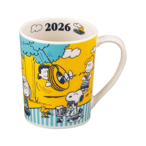 スヌーピー 日本製 ２０２６年イヤーズ マグカップ