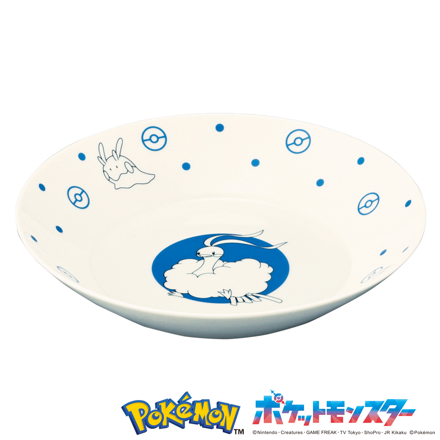 ポケモン 日本製　磁器 パスタプレート ＜２２ｃｍ＞