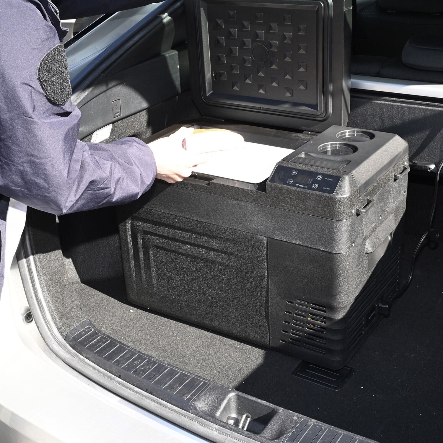 ＹＡＭＡＺＥＮ 車内でも室内でも使える！ ポータブル冷凍冷蔵庫 大容量２５リットル ＹＦＲ−ＡＣ２５１ ＜リサイクル回収有り＞