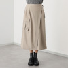 マチュート ポケットが主役 こなれラップ風スカート