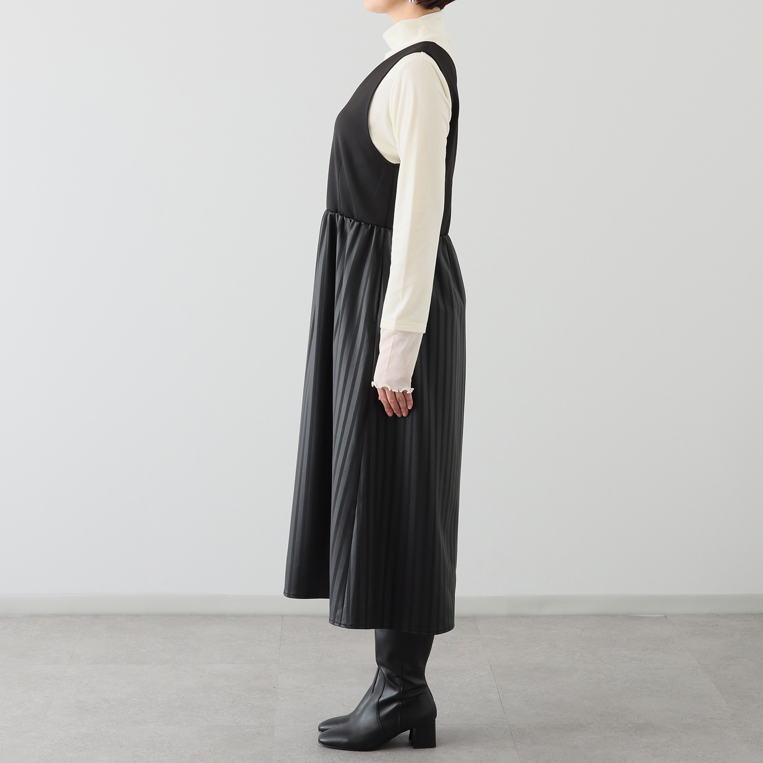 マチュート ひとクセ効いた 欲張り ジャンパースカート