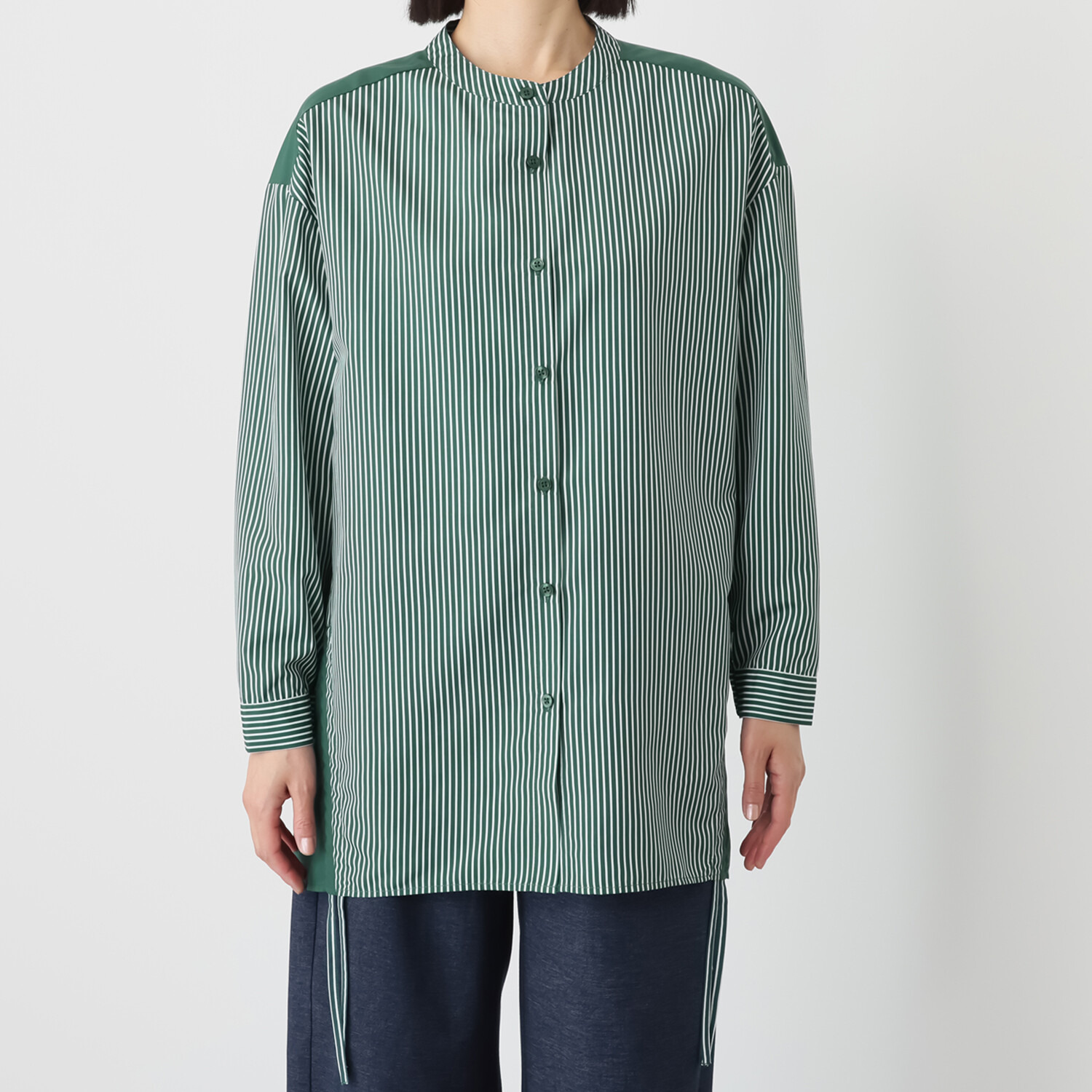 イクシーズ 表情豊かな 着るだけでおしゃれ オーバーシャツ