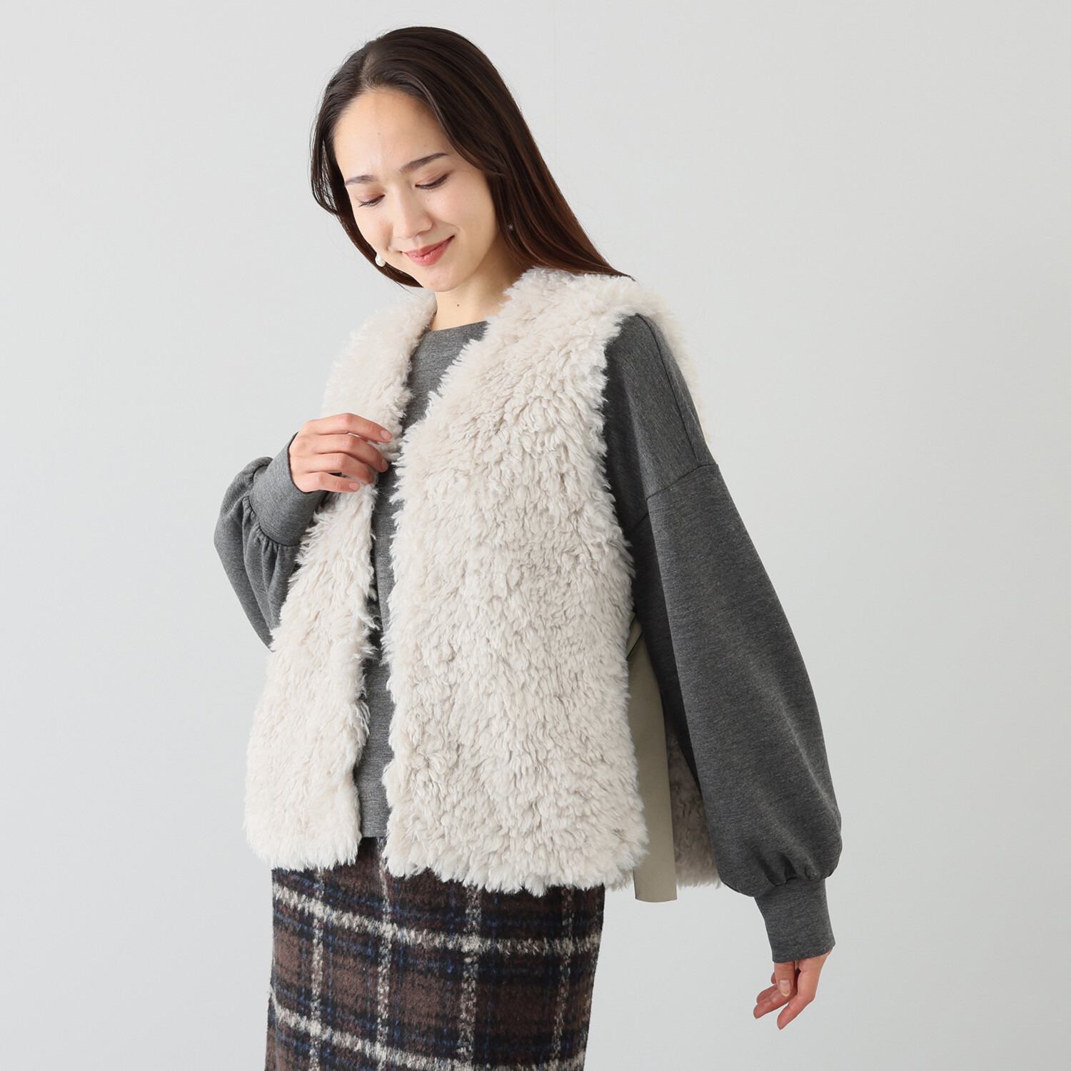 ダジュール サイドベルト エコファーベスト