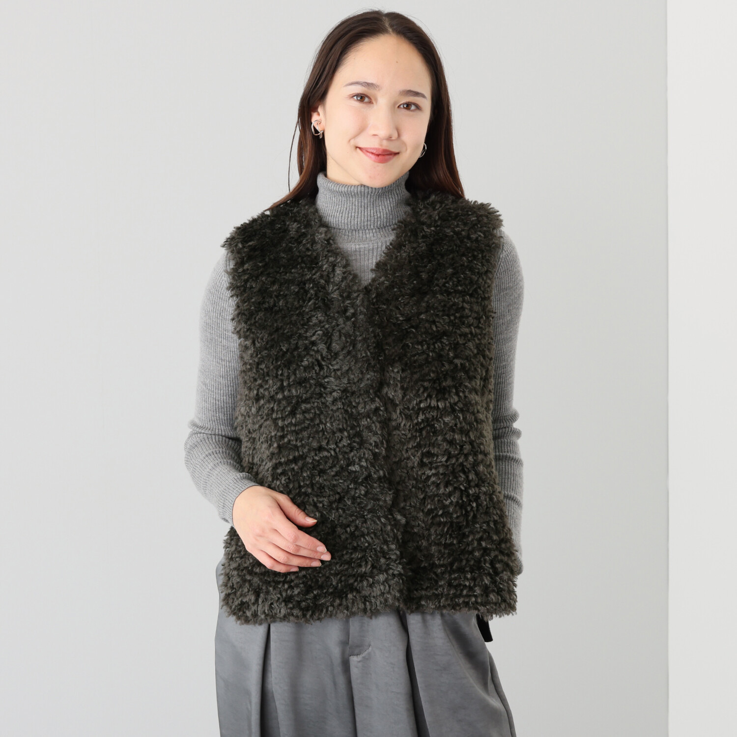 ダジュール サイドベルト エコファーベスト