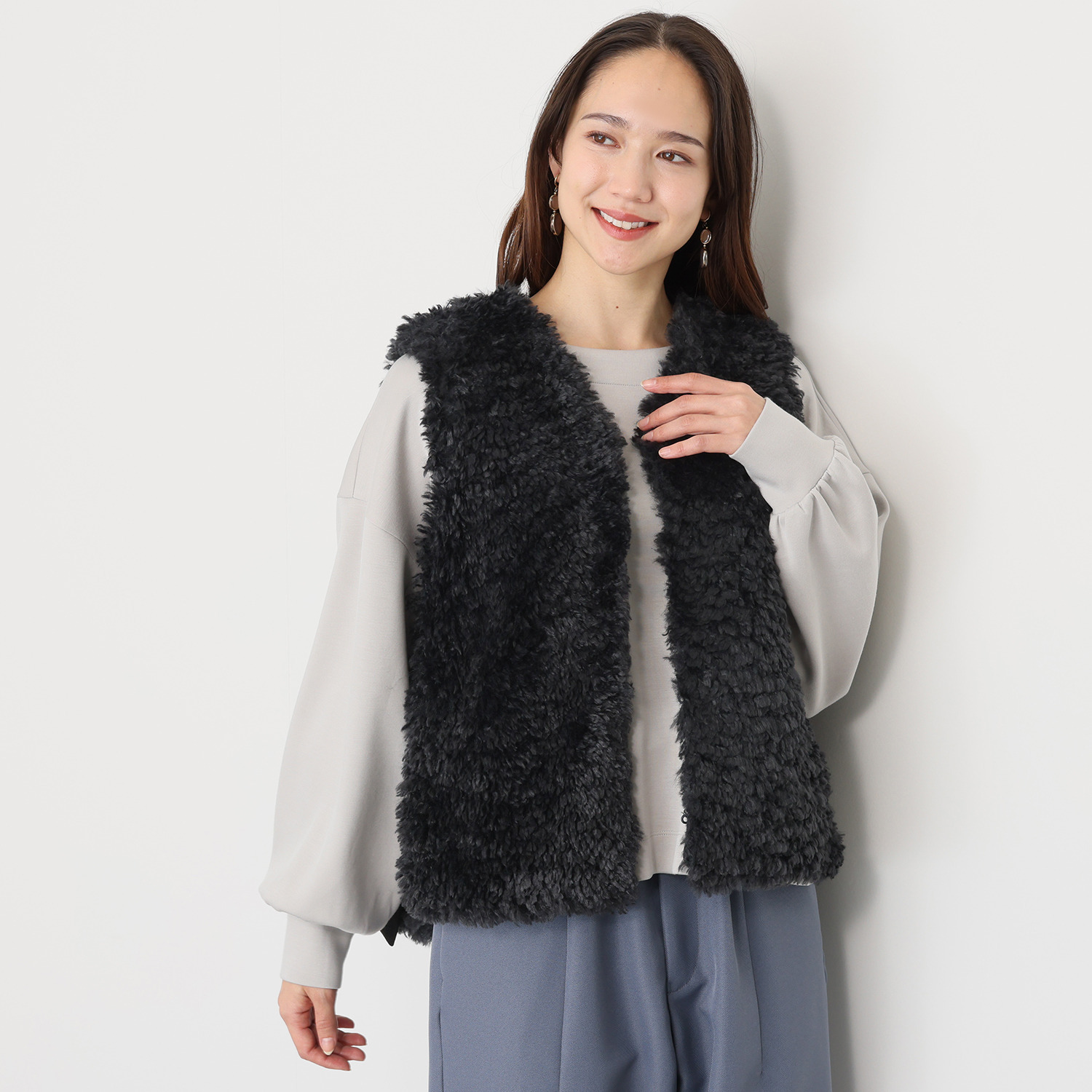 ダジュール サイドベルト エコファーベスト