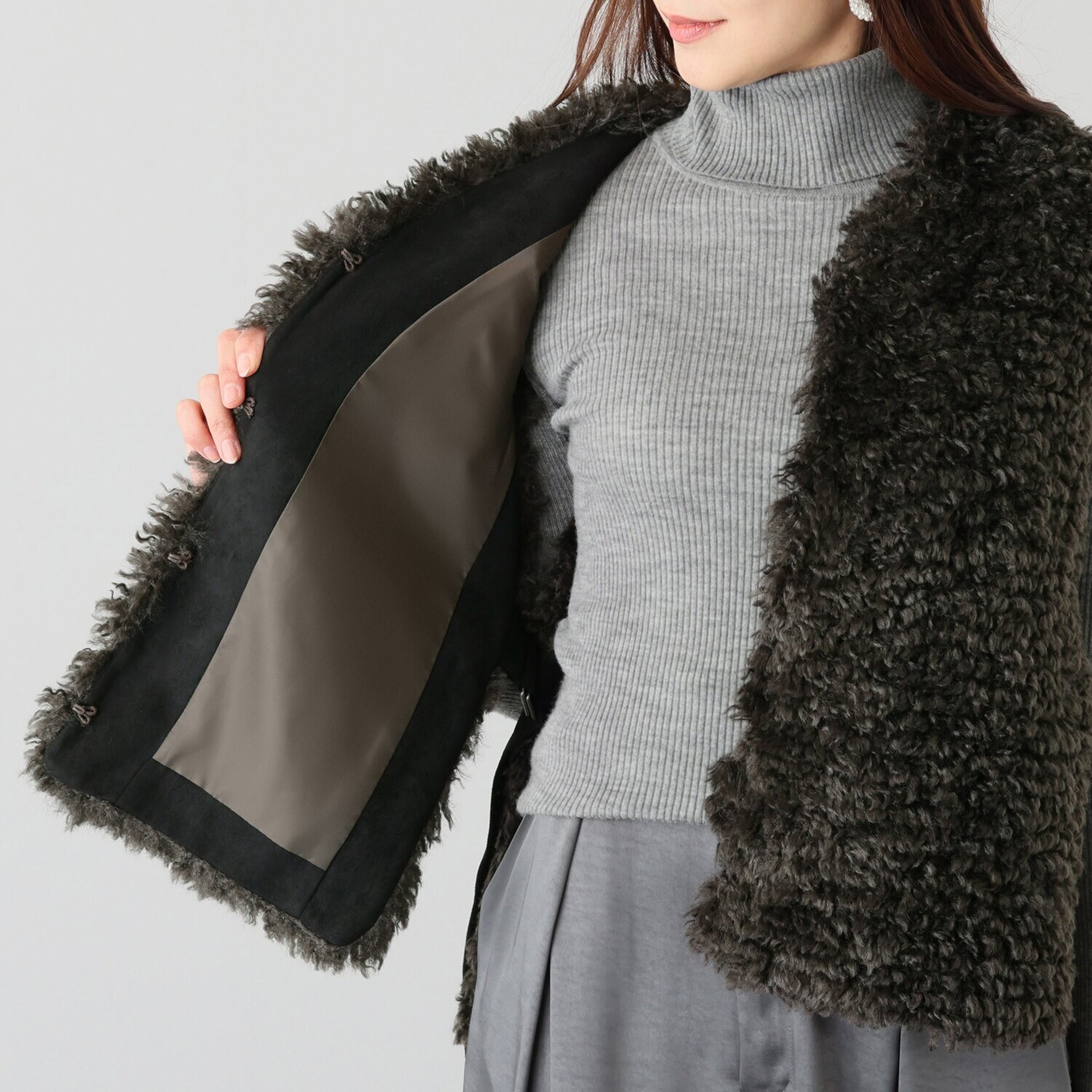 ダジュール サイドベルト エコファーベスト