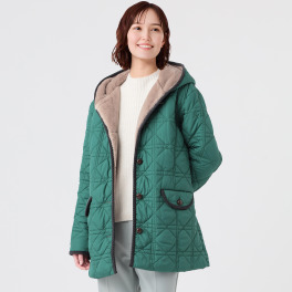 ダジュール 中綿 キルティングデザイン コート
