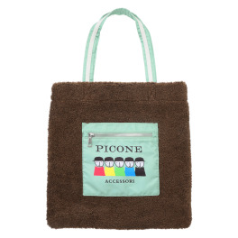 ピッコーネ アッチェッソーリ もこもこトートバッグ