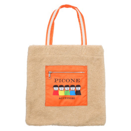 ピッコーネ アッチェッソーリ もこもこトートバッグ