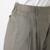 ウタオ フレンチリネン混 ストレッチ ストレートパンツ