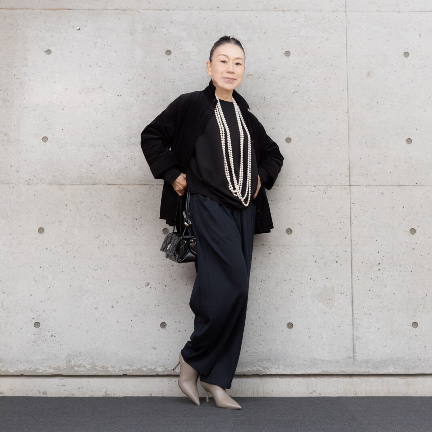 ヒロコ　デシネール ふんわりまとう バレルシルエット プルオーバー