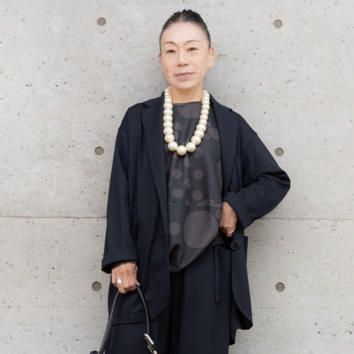 ヒロコ　デシネール なめらかスムースでつくる バレルシルエット ふんわり羽織る 大人のテーラード カーディガンジャケット