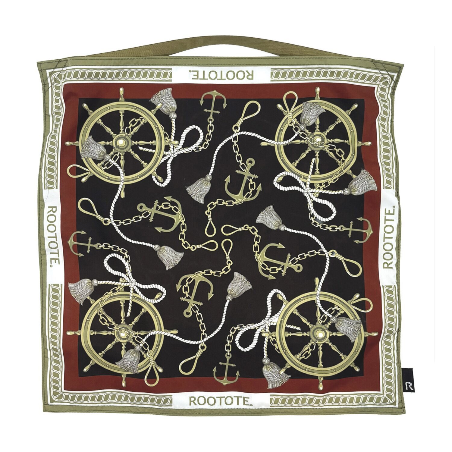 ルートート ルートートタブローミニ まるでスカーフのような トートバッグ