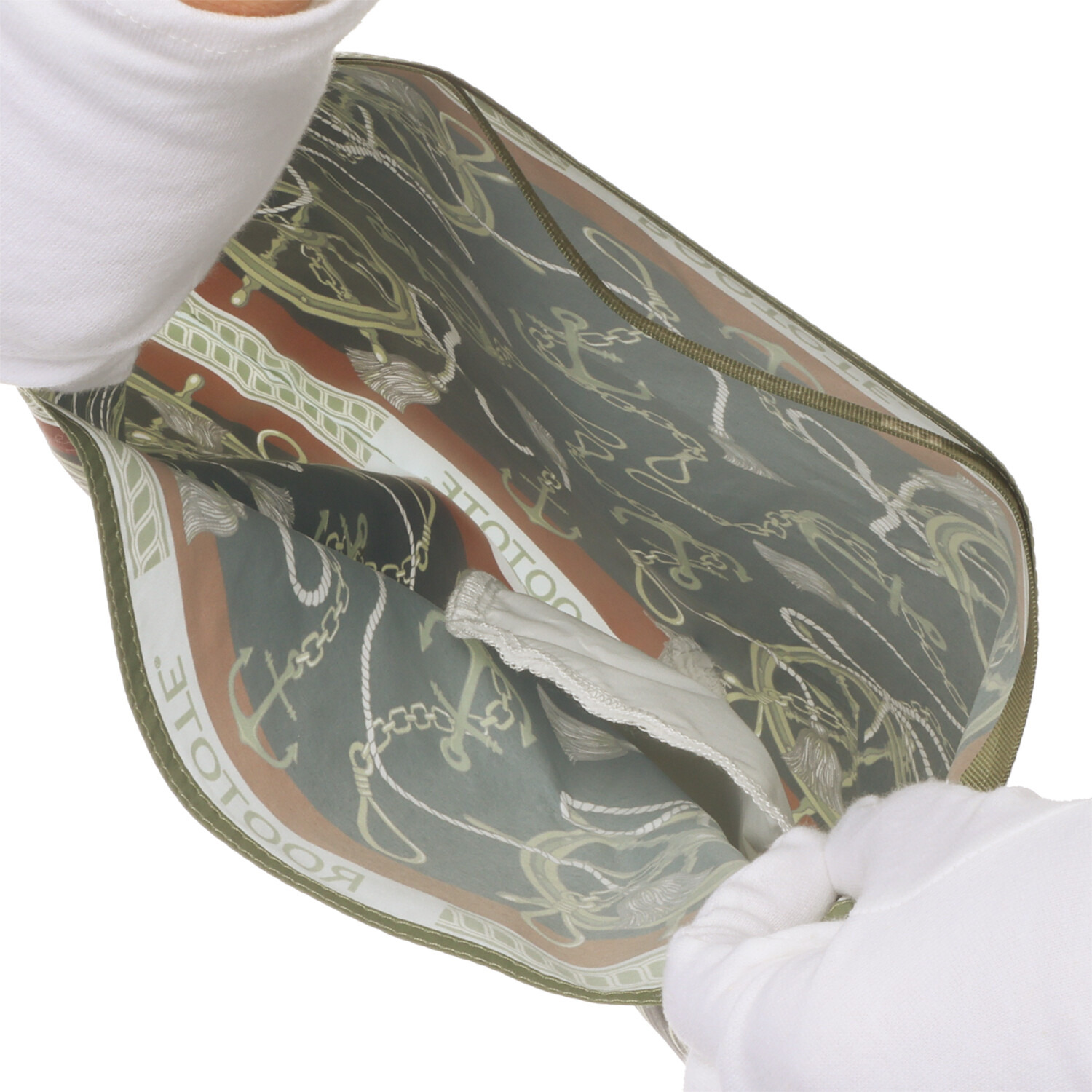 ルートート ルートートタブローミニ まるでスカーフのような トートバッグ