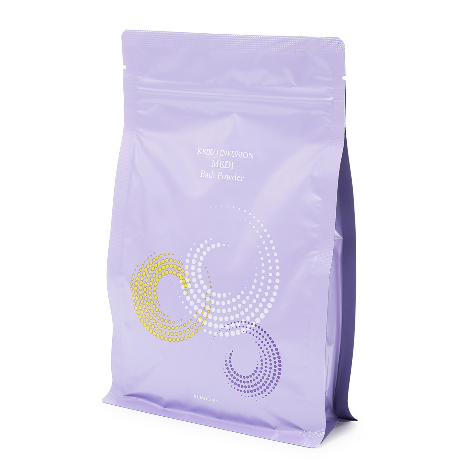 サンナチュラルズ 疲労回復・冷え性に！ ホホバ油配合で潤い肌へ ＫＥＩＫＯ インフュージョン 薬用メディバスパウダー ＜ラベンダーの香り＞ デビュー２袋セット