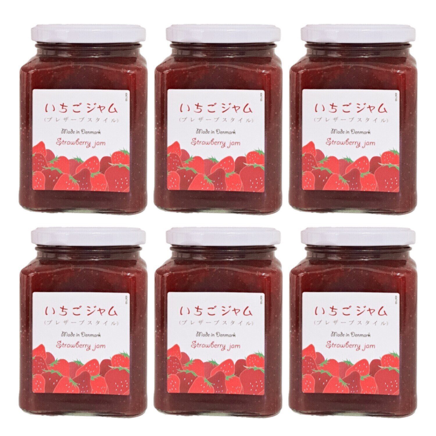 とろり食感！いちごジャム （プレザーブスタイル）