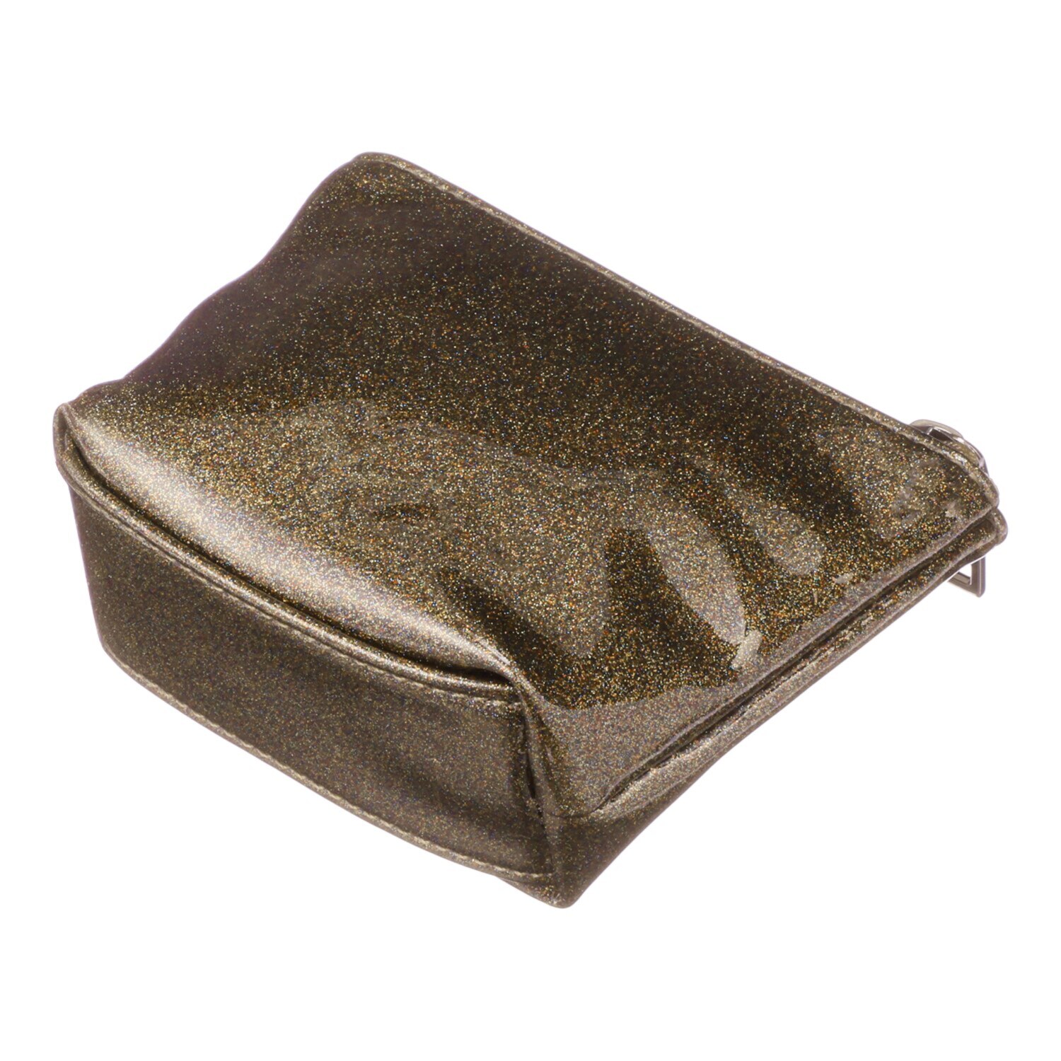 グッシオイタリー はっ水　レザータッチ ２ウェイフリル ミニショルダーバッグ ＜ラメポーチ付＞