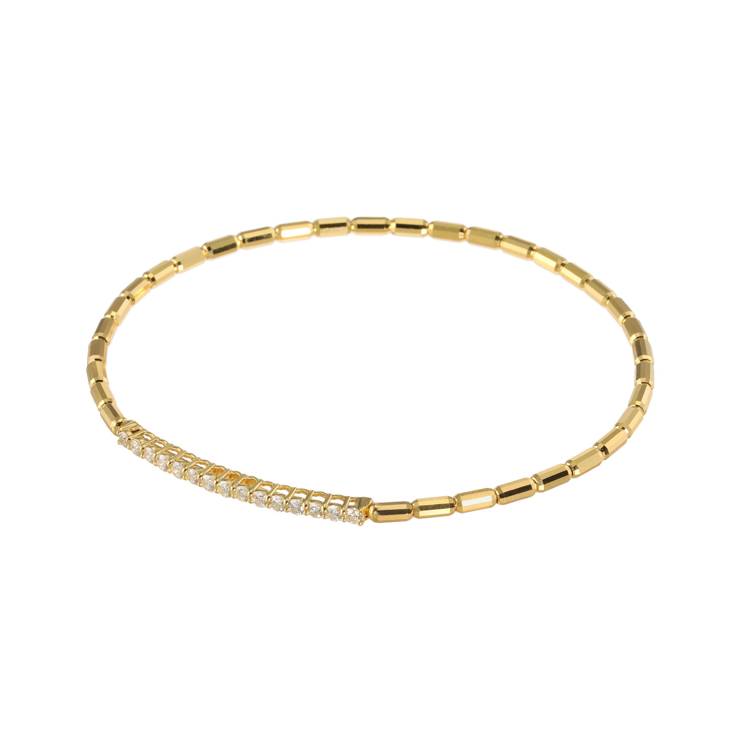 ディーラリエ ０．３カラットＵＰ ダイヤモンド ディーエラスティック ブレスレット