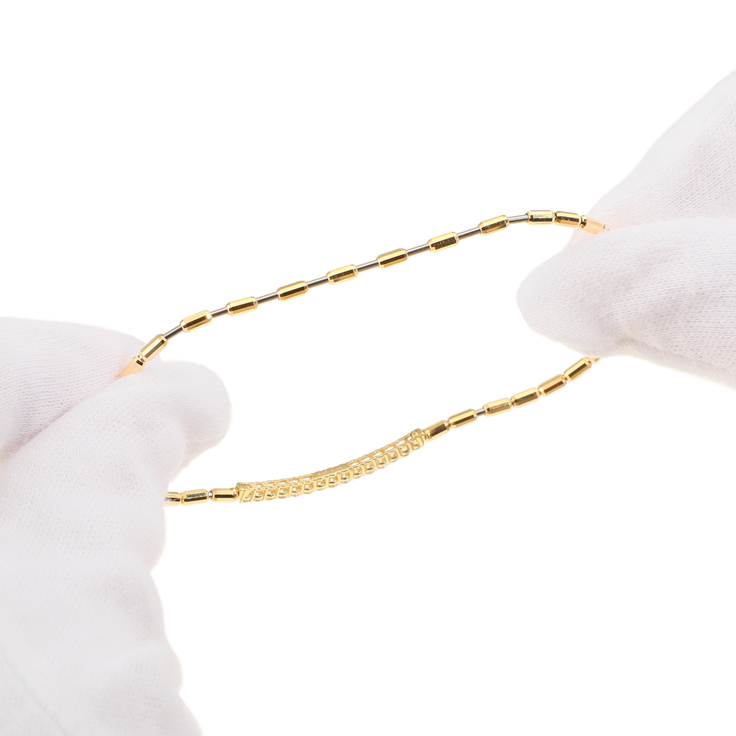 ディーラリエ ０．３カラットＵＰ ダイヤモンド ディーエラスティック ブレスレット