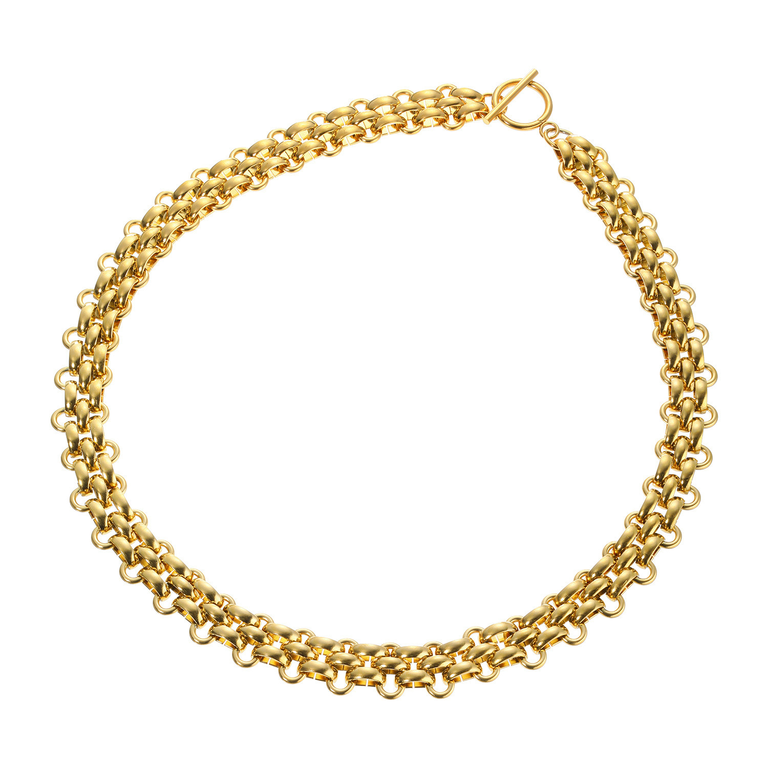 エービーステン ステンレス ゴージャスネックレス