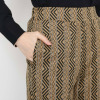 フーア ジオメトリックパターン ジャガードパンツ