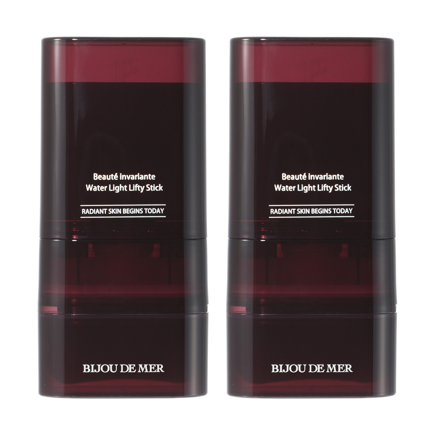 ビジュー　ドゥ　メール ひと塗りで日中ハリケア！ 海洋性微生物原料配合 ボーテアンバリエンテ ウォーターライト リフティスティック デビュー２本セット