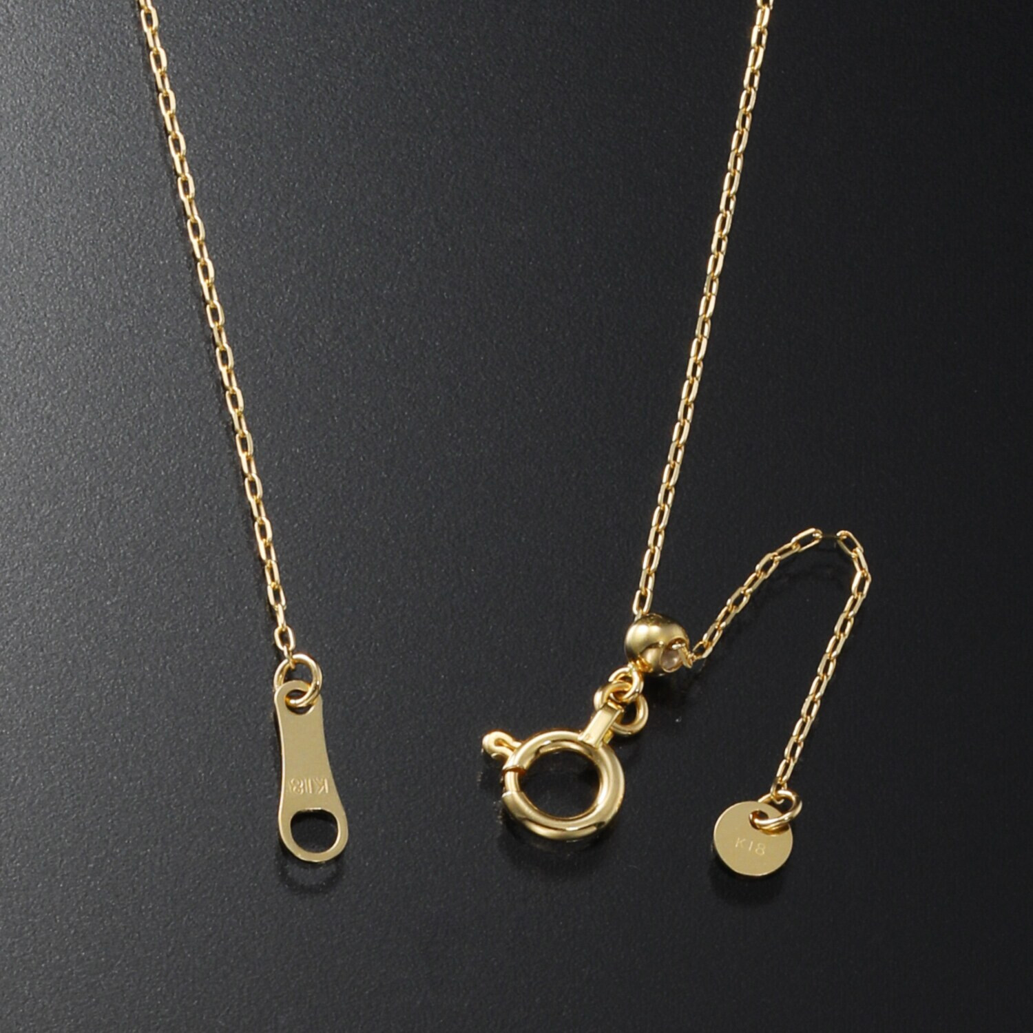 カレイドスコピオ １８Ｋ セブンカラージェム ネックレス