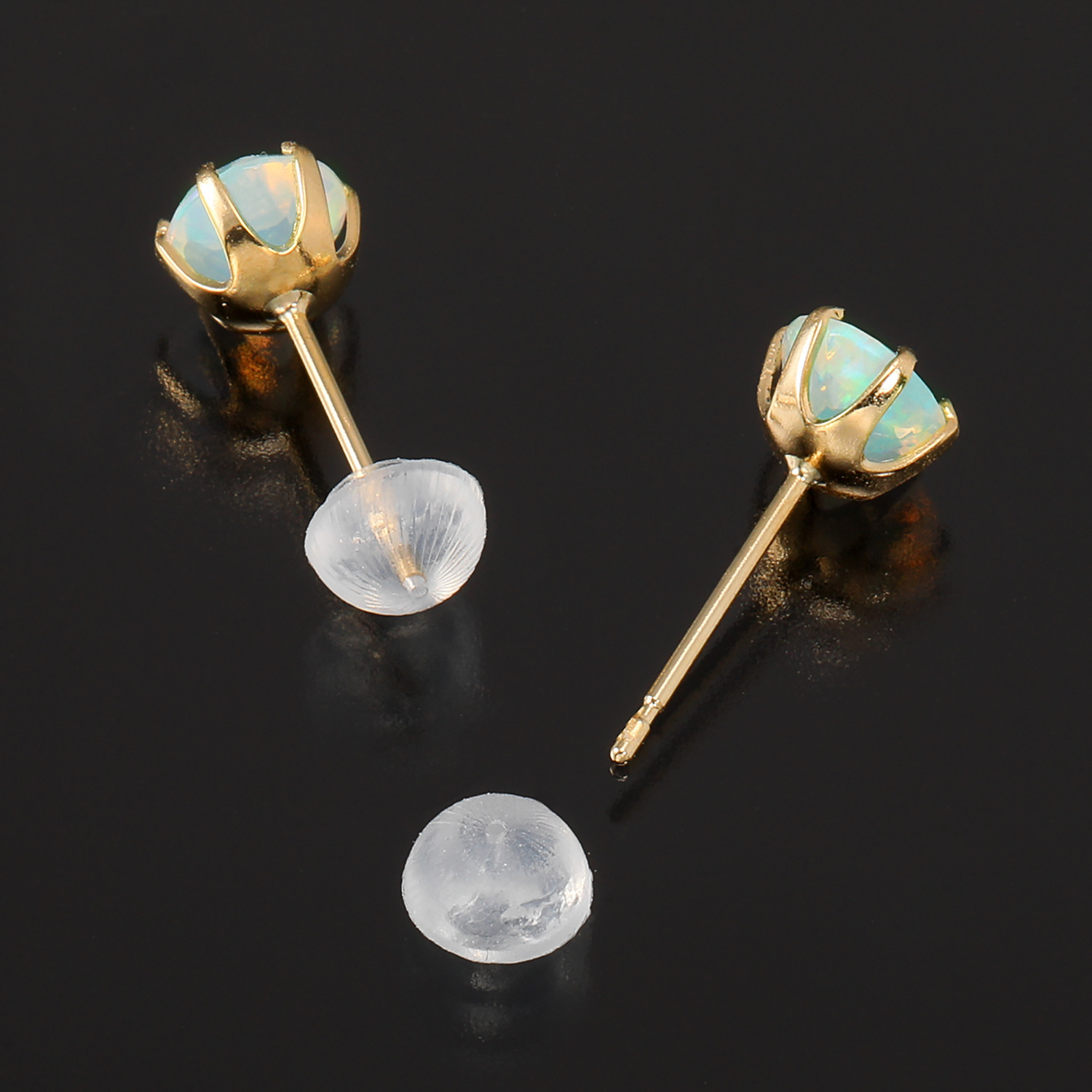 カレイドスコピオ １８Ｋ オパール ピアス