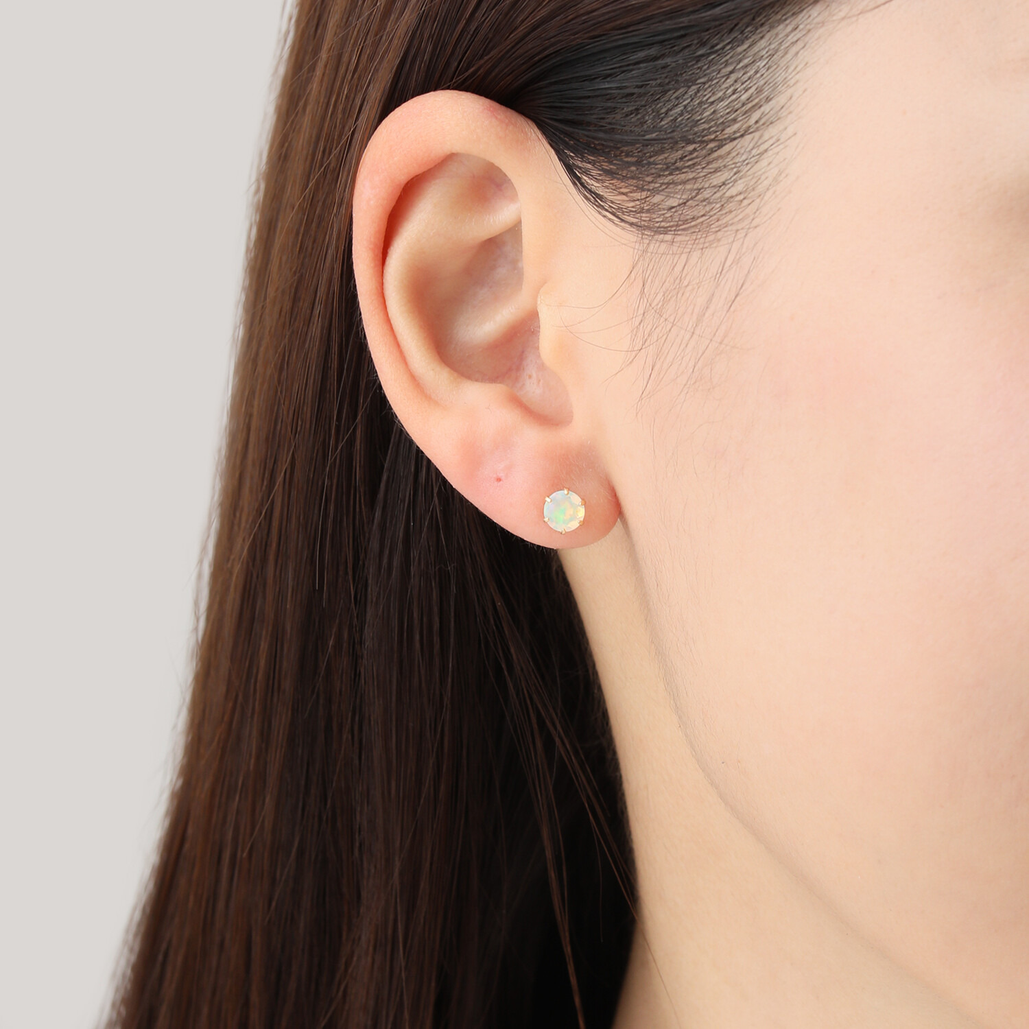 カレイドスコピオ １８Ｋ オパール ピアス