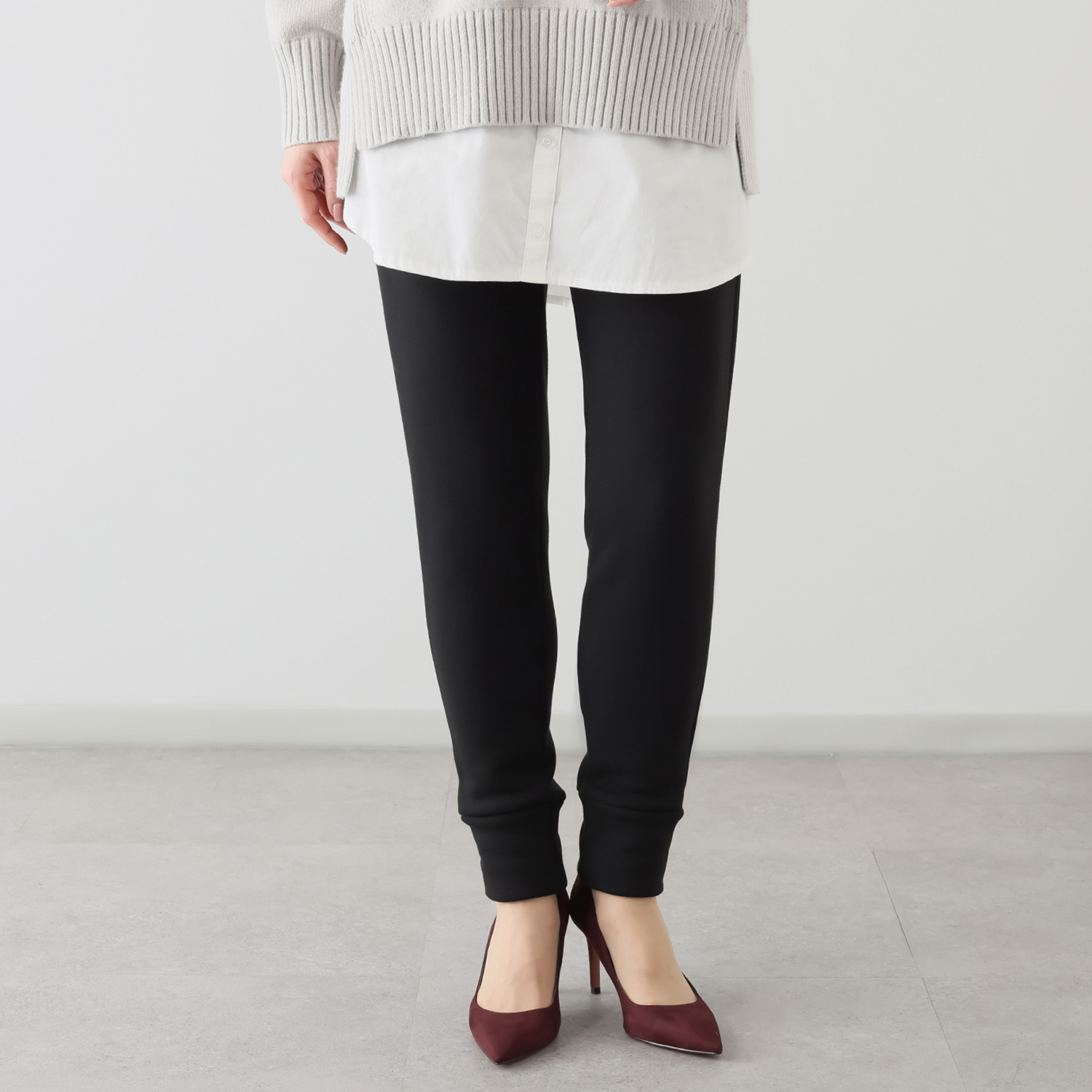 ピーツー 純日本製 ピーツー史上一番の暖かさ もこもこ裏起毛 ジョガーパンツ ＜ユニセックス＞