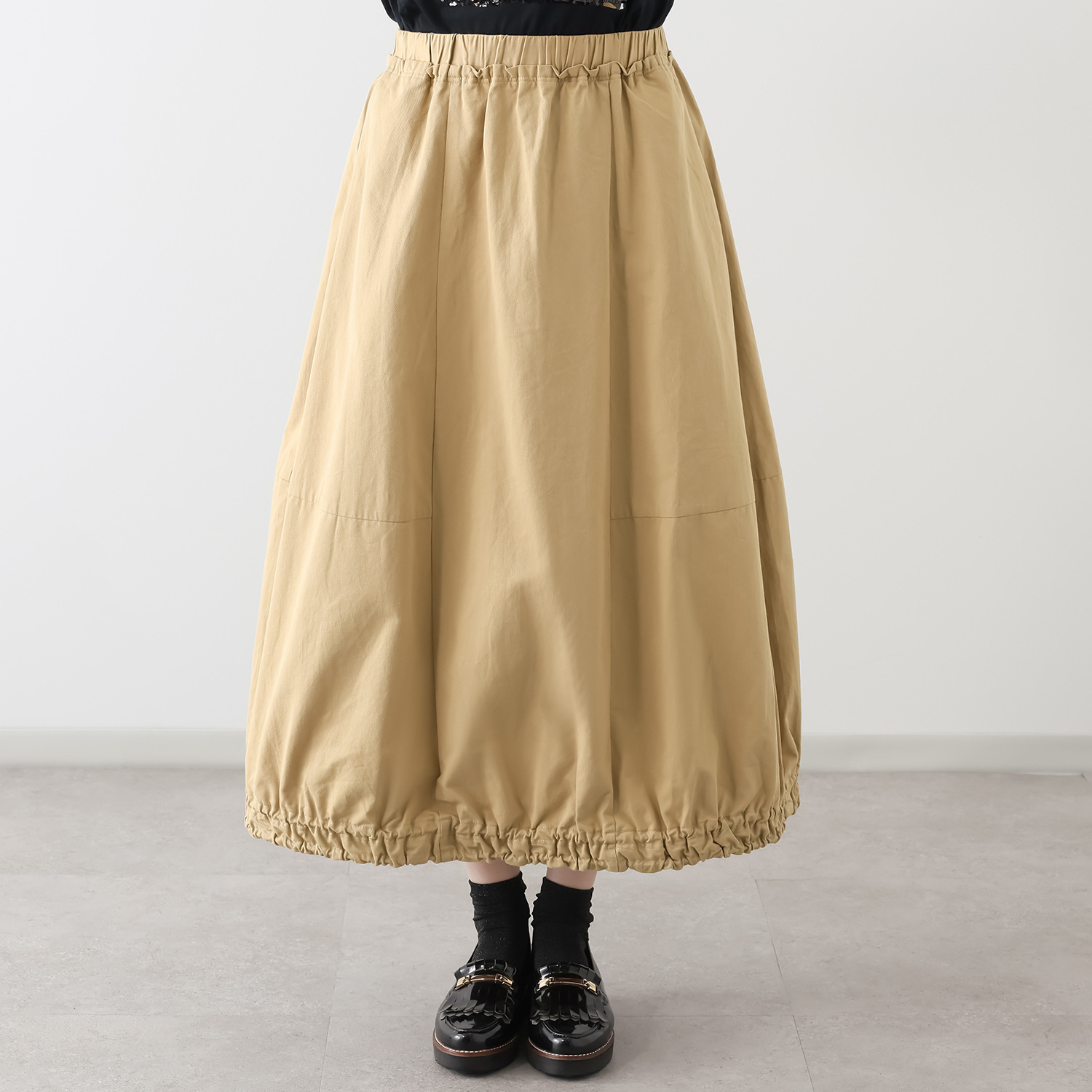 ゼラールスポーツ ハンサムツイル パネル切替 バルーンスカート