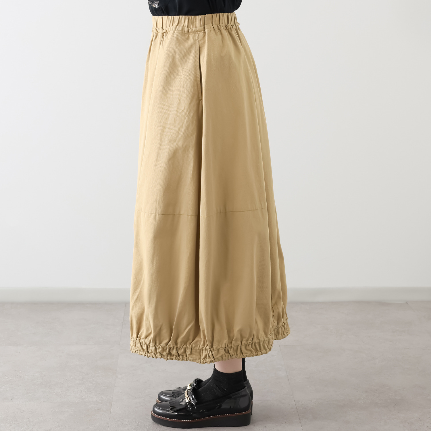 ゼラールスポーツ ハンサムツイル パネル切替 バルーンスカート