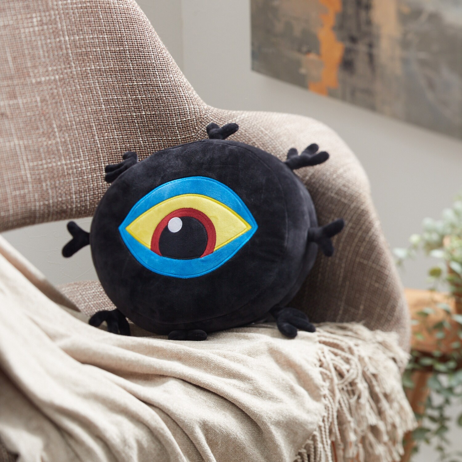 ゲゲゲの鬼太郎 妖怪 プチもっちりクッション ＜べとべとさん・バックベアード＞