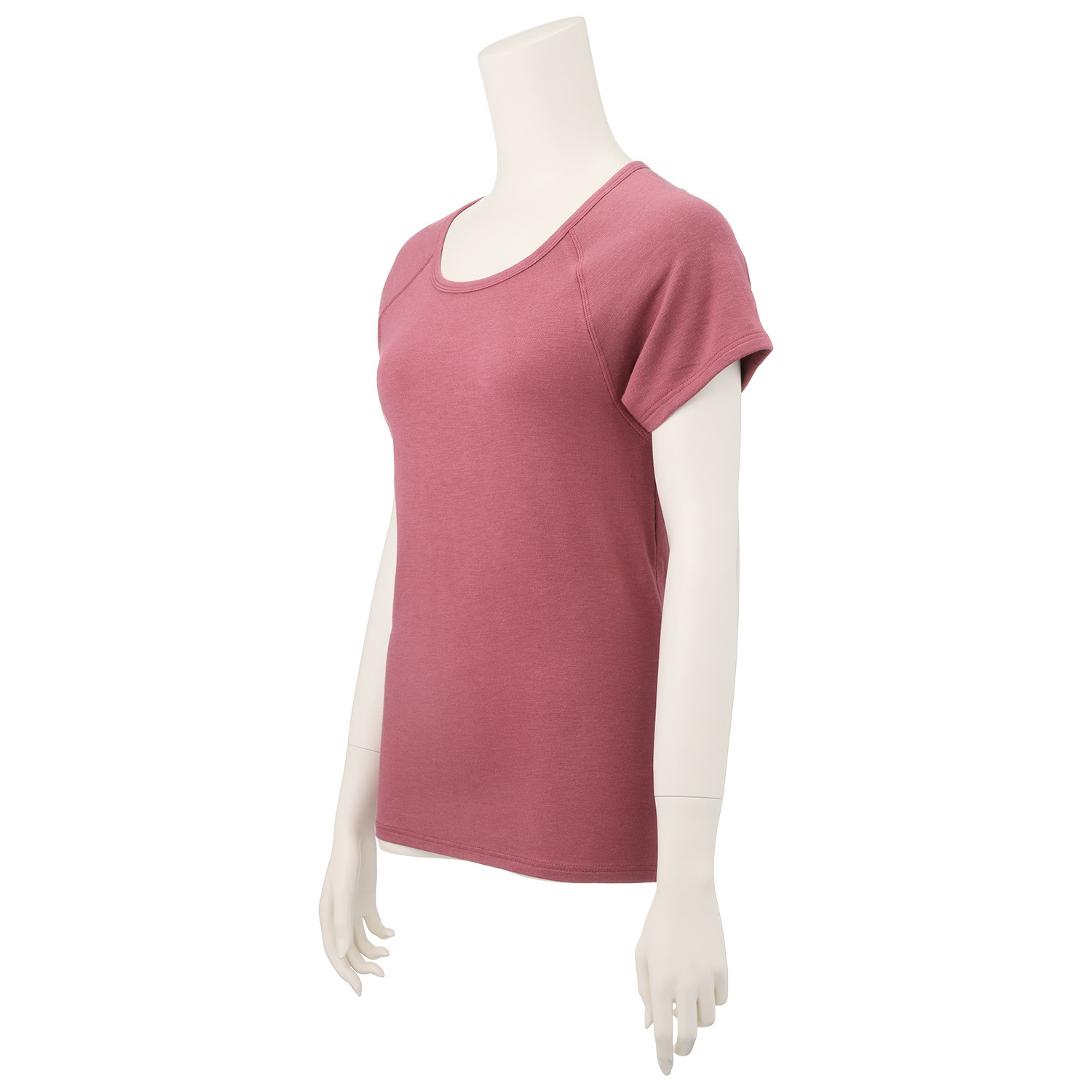 ジュエル 至福の柔らかさ ヒアルロン酸加工　Ｗ重ね フレンチ袖インナー２枚組