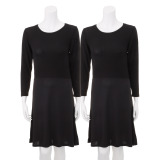 ジュエル 至福の柔らかさ ヒアルロン酸加工　Ｗ重ね ロングスリップ同色２枚組