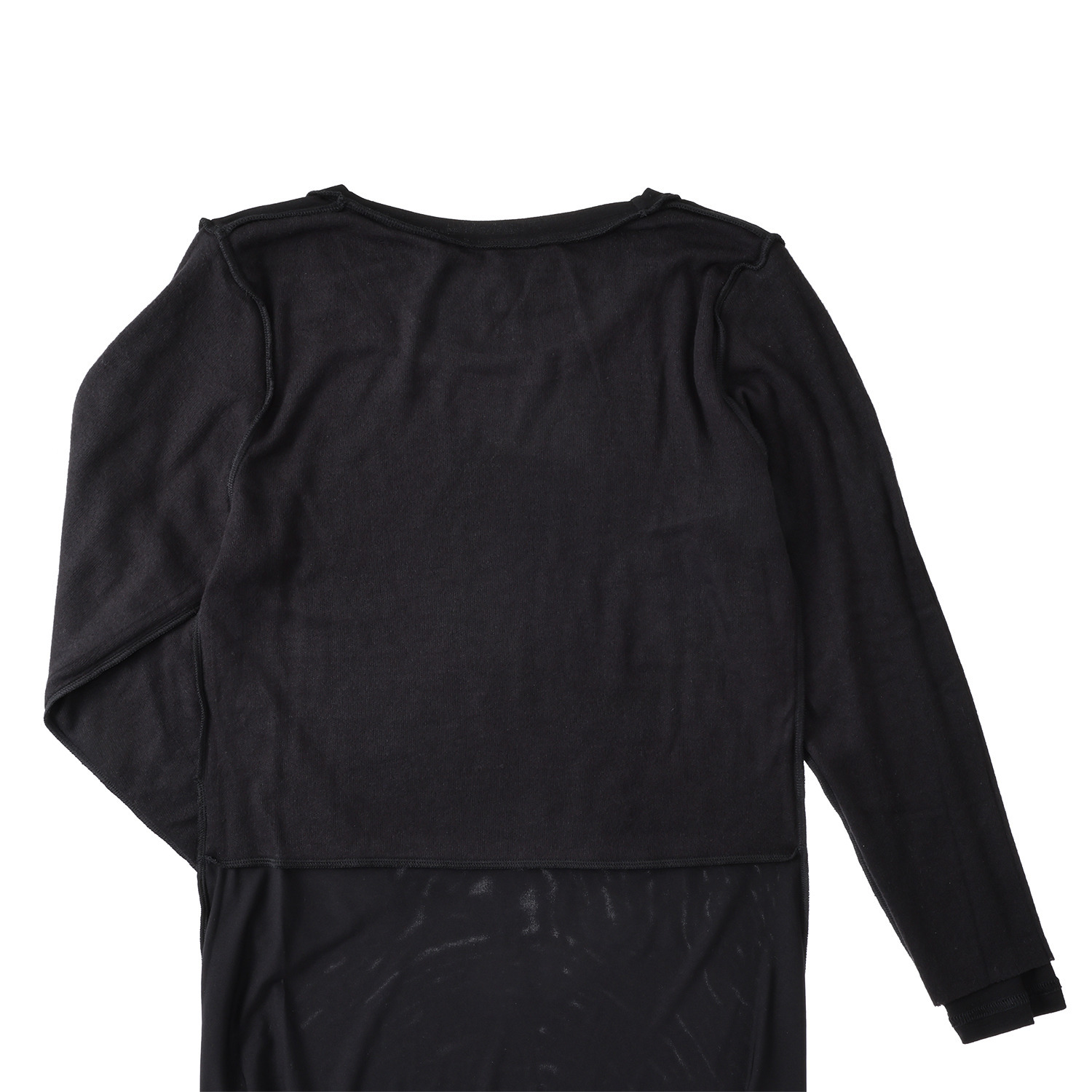 ジュエル 至福の柔らかさ ヒアルロン酸加工　Ｗ重ね ロングスリップ同色２枚組